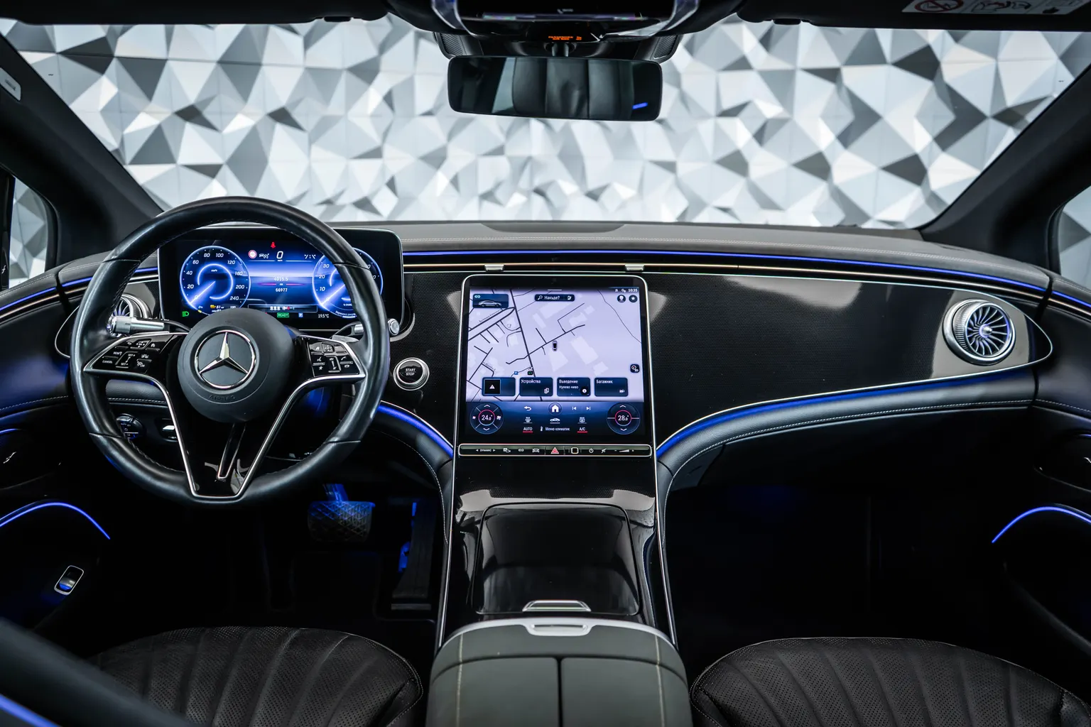 Mercedes-Benz EQS 450 + Night*ElectricArt*Distronic*Pano – снимка 17