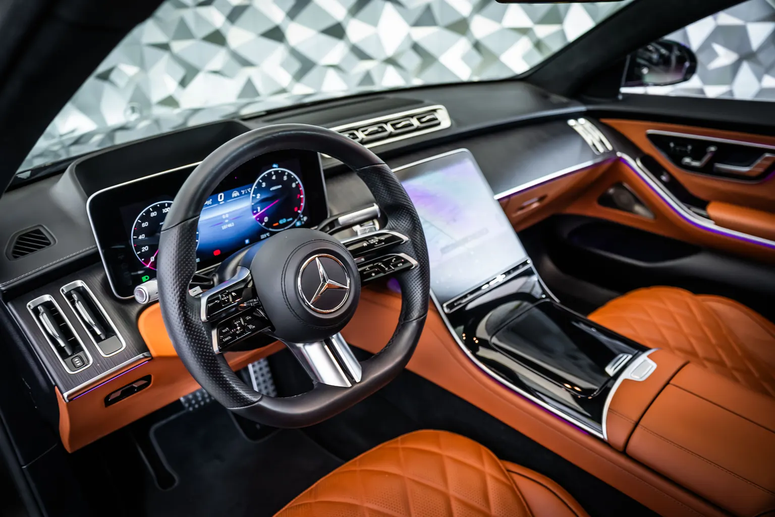 Mercedes-Benz S580 4MATIC L * AMG*360*BURM* – снимка 8