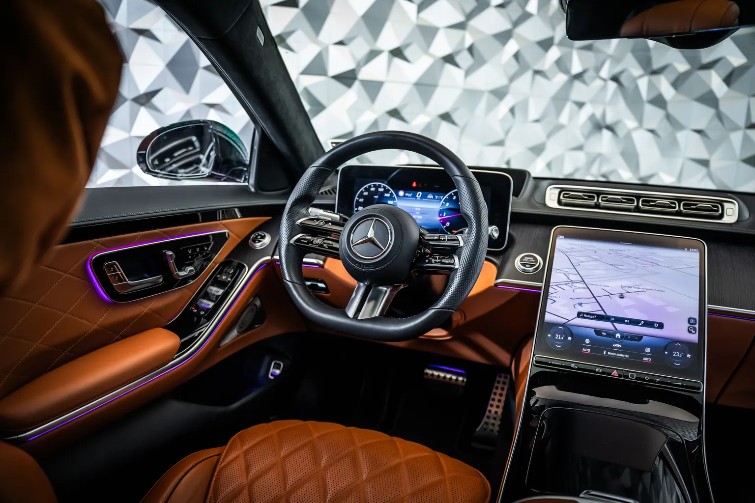 Mercedes-Benz S580 4MATIC L * AMG*360*BURM* – снимка 10