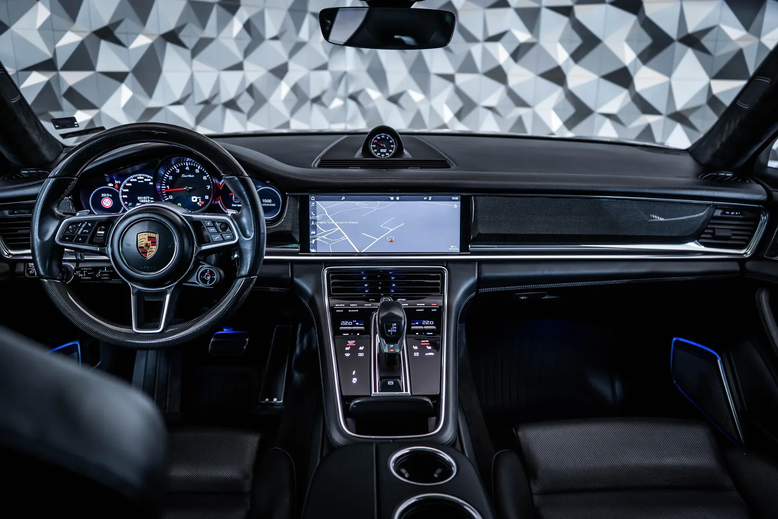 Porsche Panamera Turbo*Ceramic*Carbon*Burm3D*SportChro*PDLS*PCCB – снимка 11