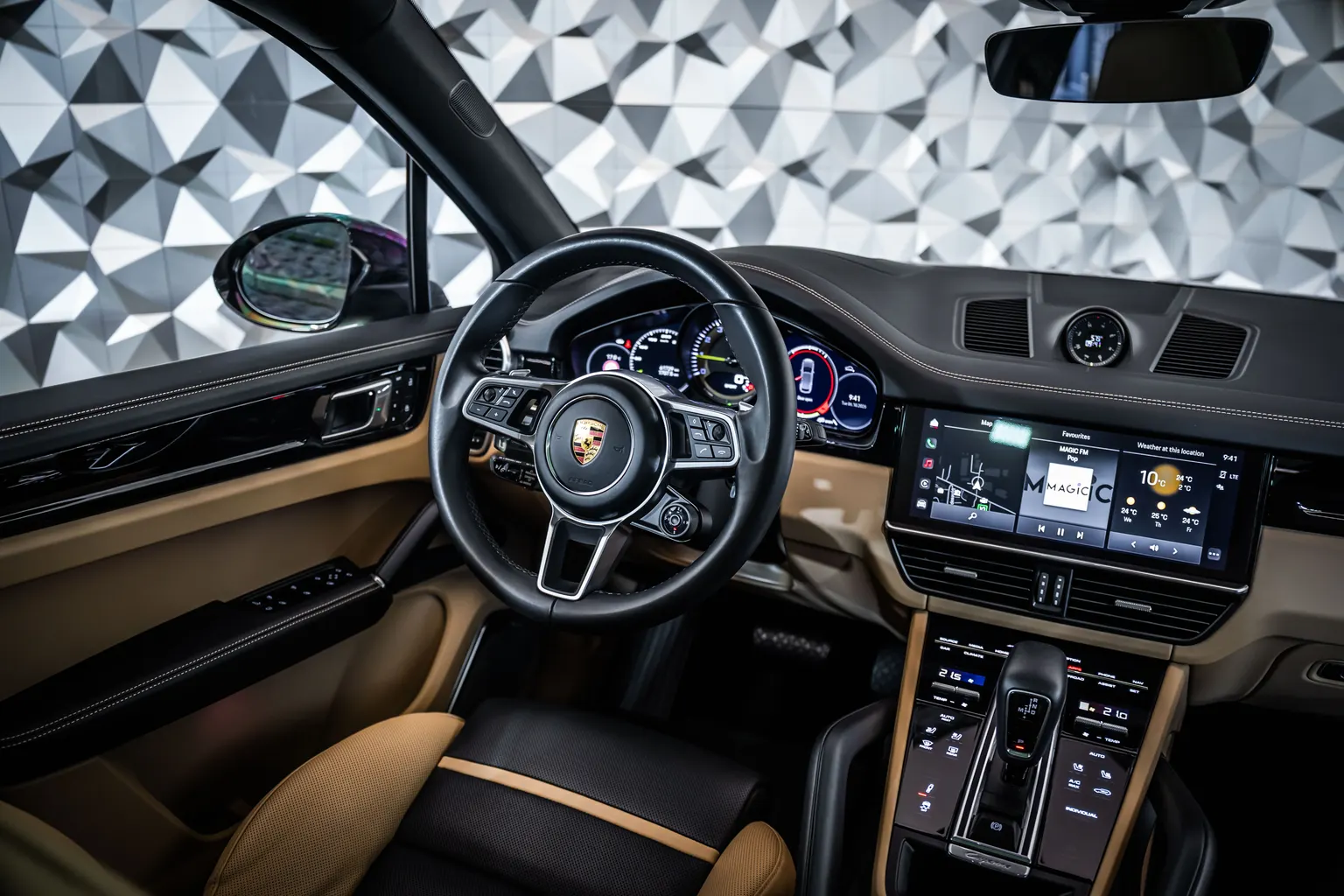 Porsche Cayenne Platinum Edition E-Hybrid*Burm*Pano – снимка 10