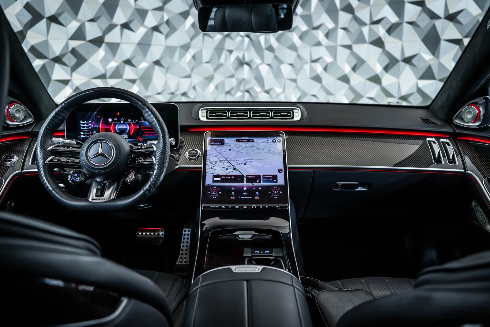 Mercedes-Benz S 63 AMG L 4M+*Burm4D*Carbon*Монитори*Pano*FirstCl – снимка 11